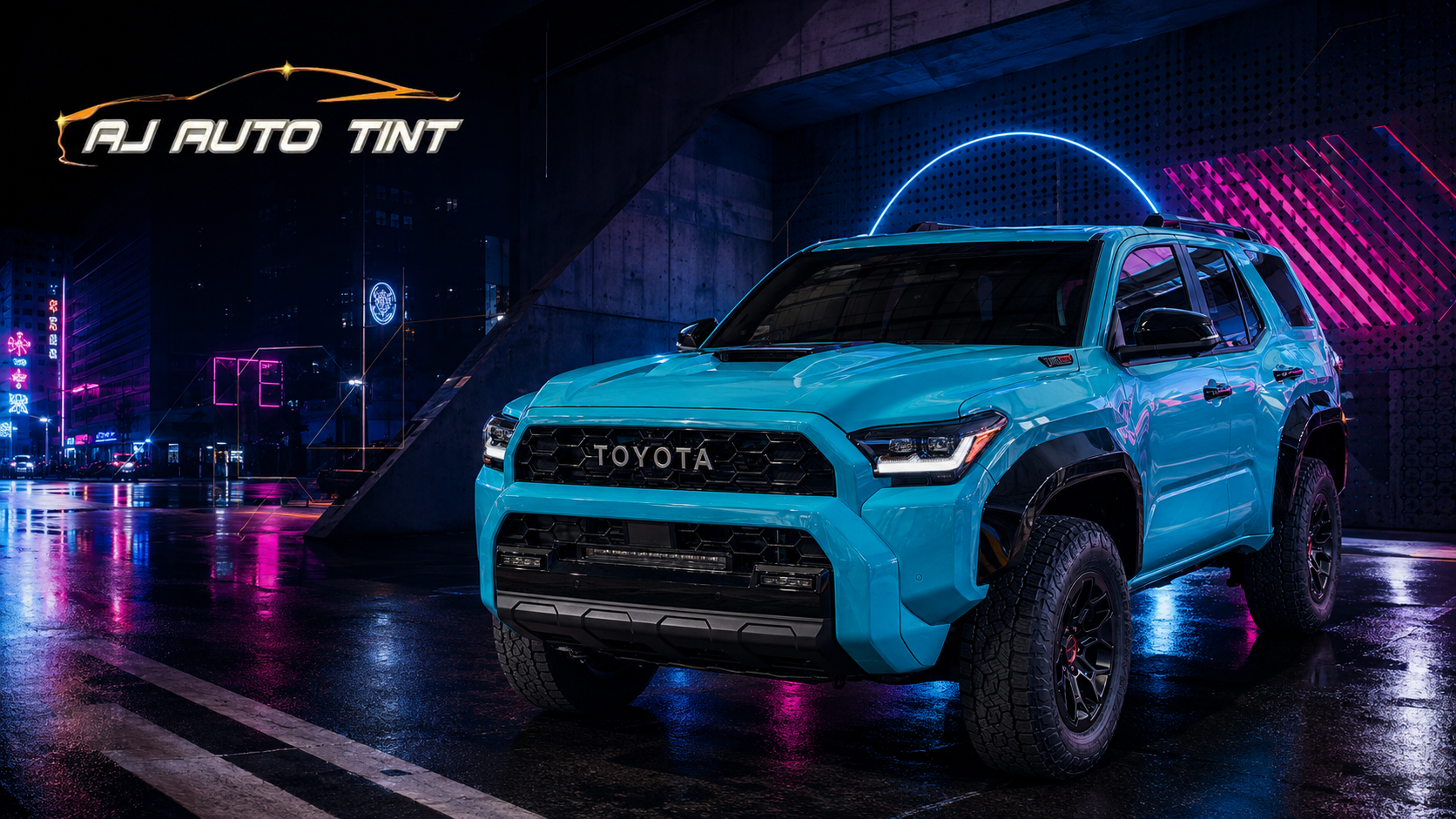 Arte Digital Toyota 4Runner TRD Pro 2026 de AJ AUTO TINT